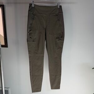 Athleta Olive High-Waisted Leggings